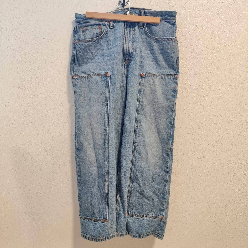 Rare RE/DONE "The Shortie" Jeans (Wide Leg) sz 27